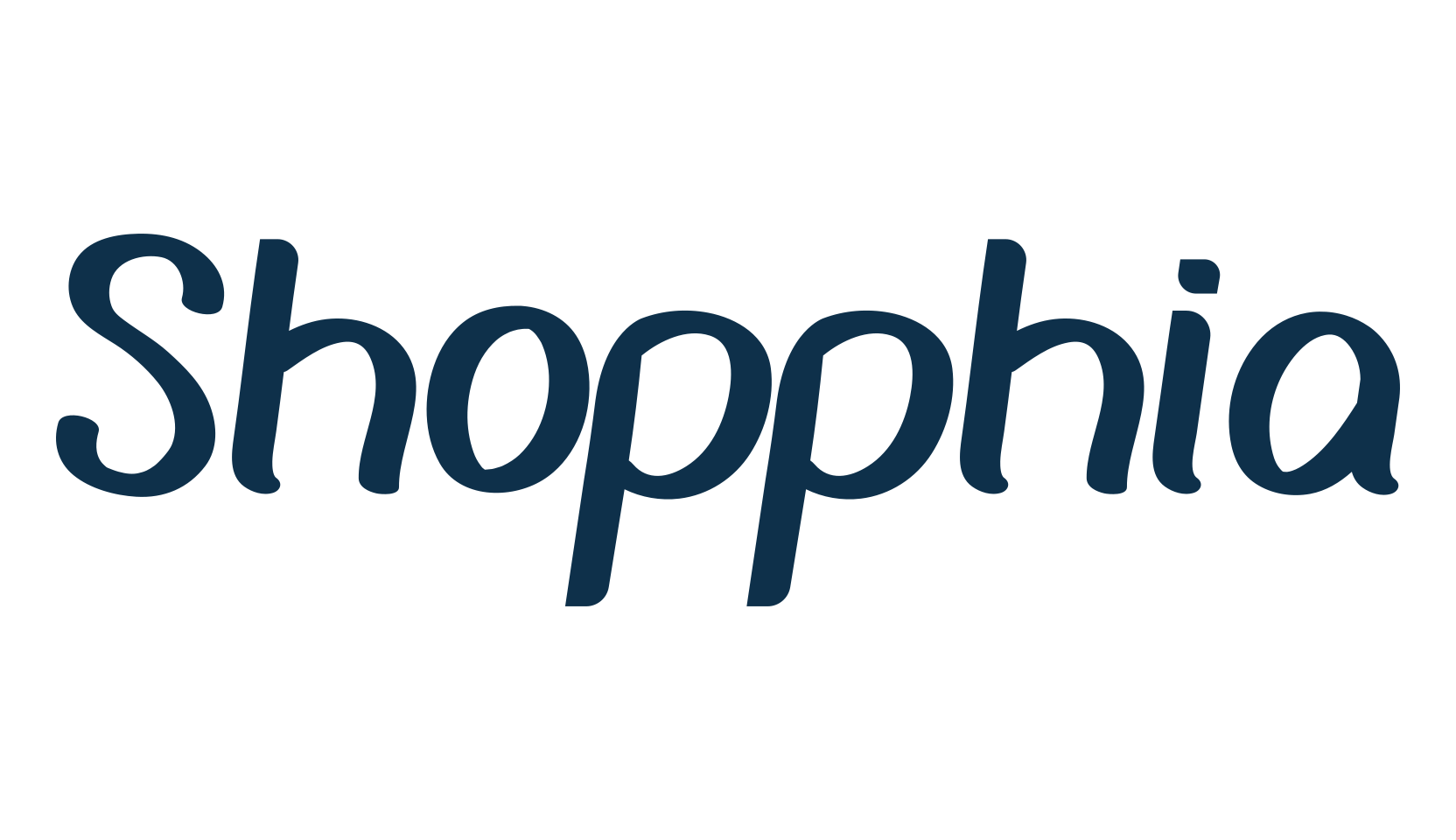 Shopphia, fancy decorative font preview