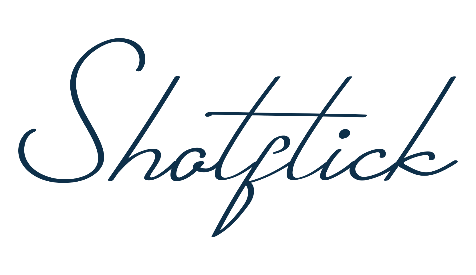 Shotflick, handwriting font preview