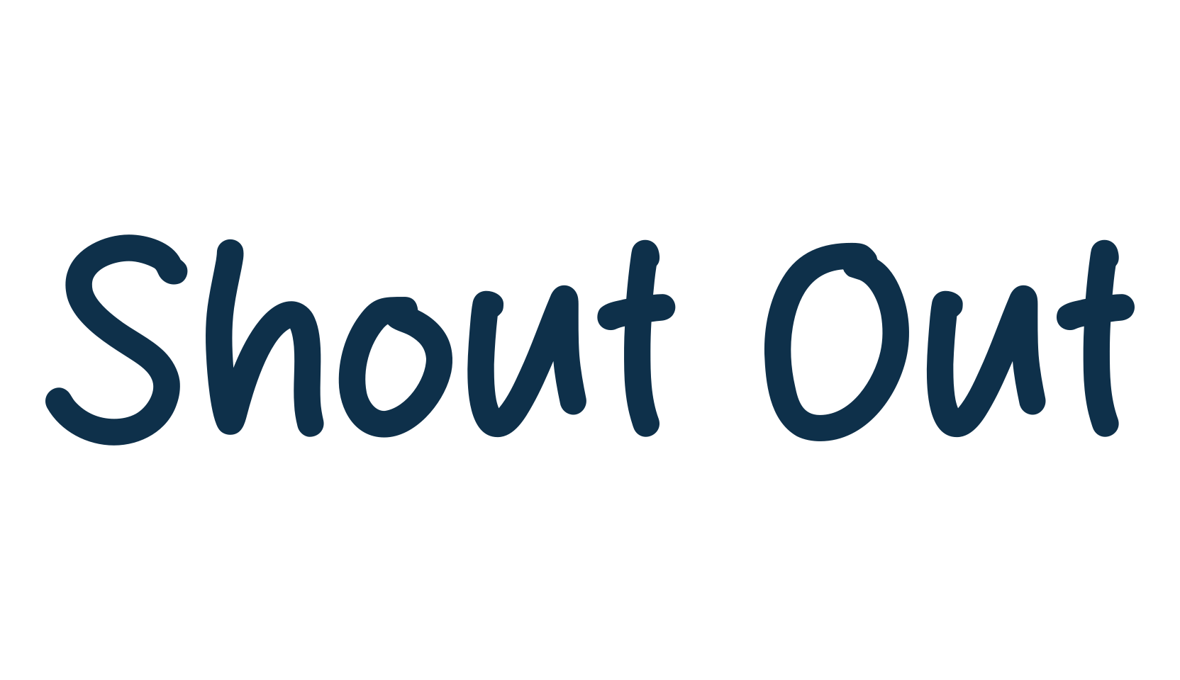 Shout Out, script handwritten fancy decorative calligraphy font preview