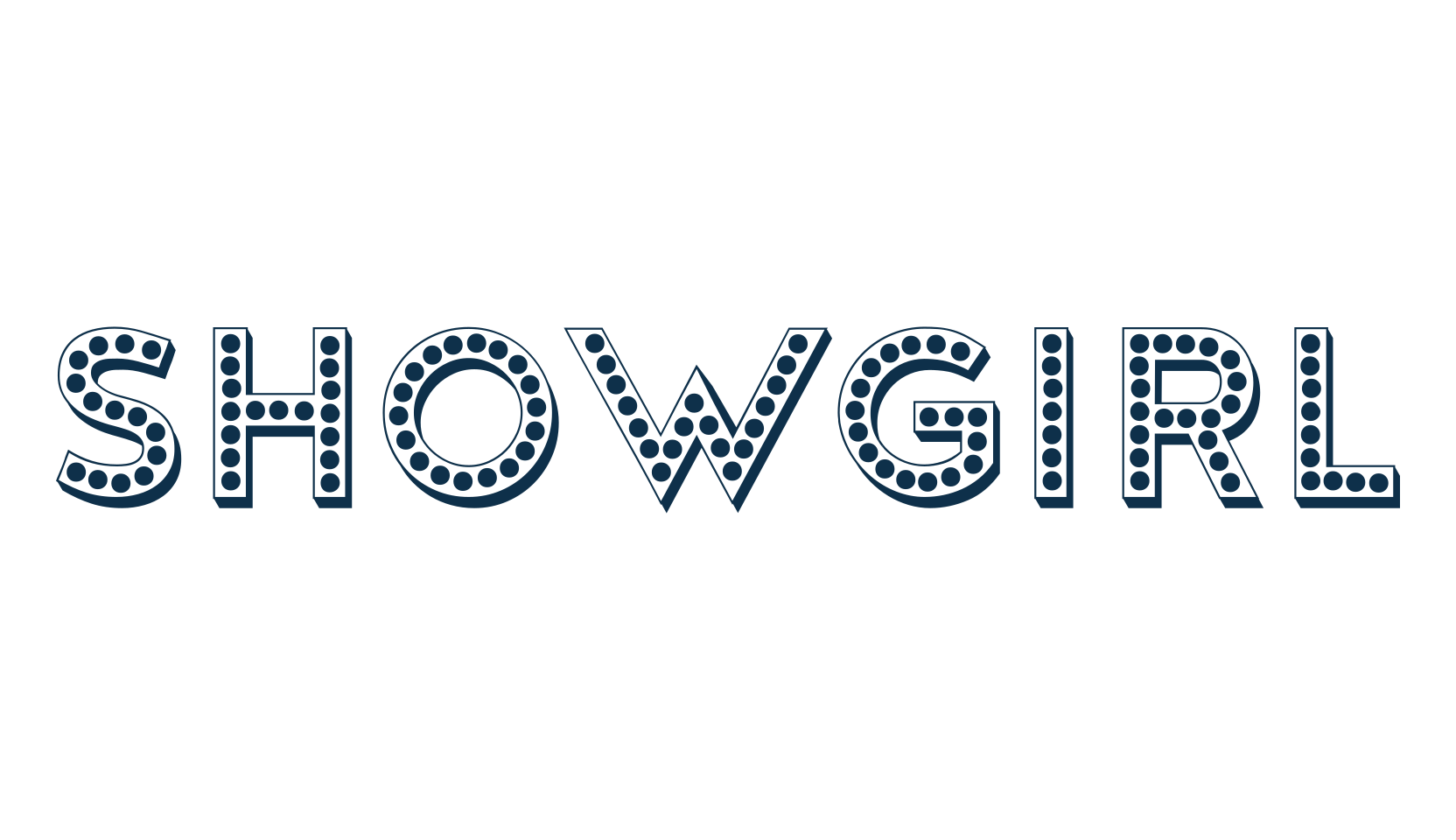 Showgirl, fancy decorative font preview