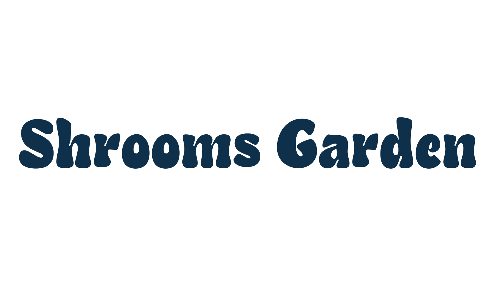 Shrooms Garden, groovy font preview