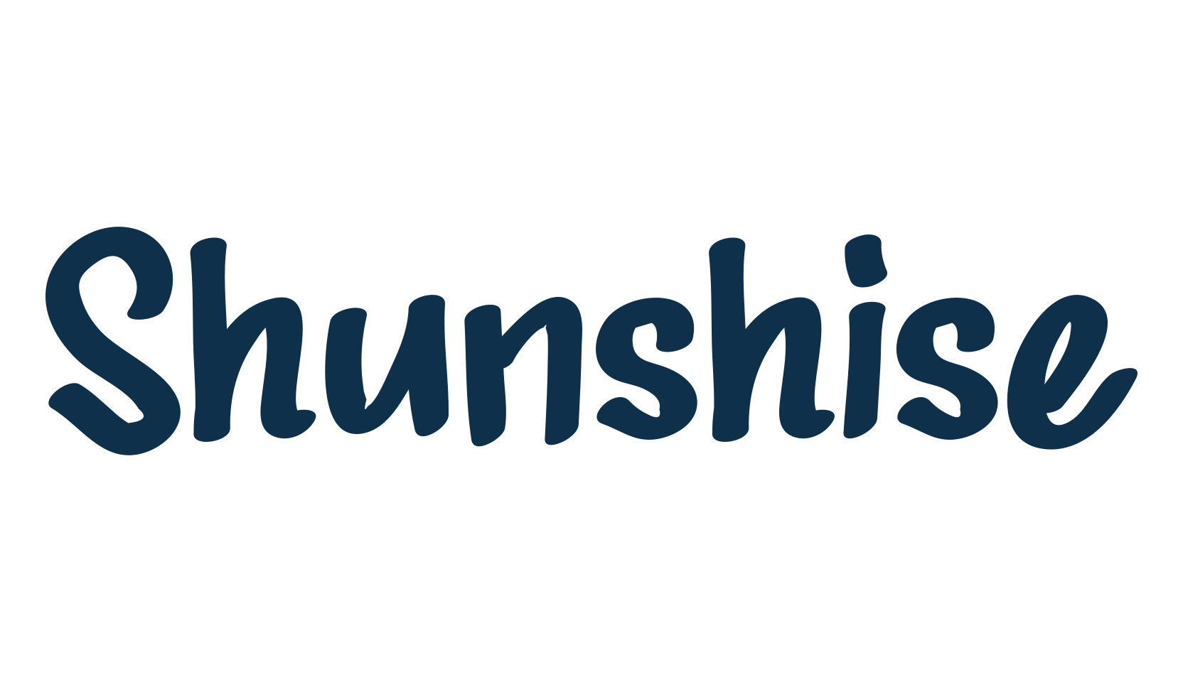 Shunshise, handwriting font preview