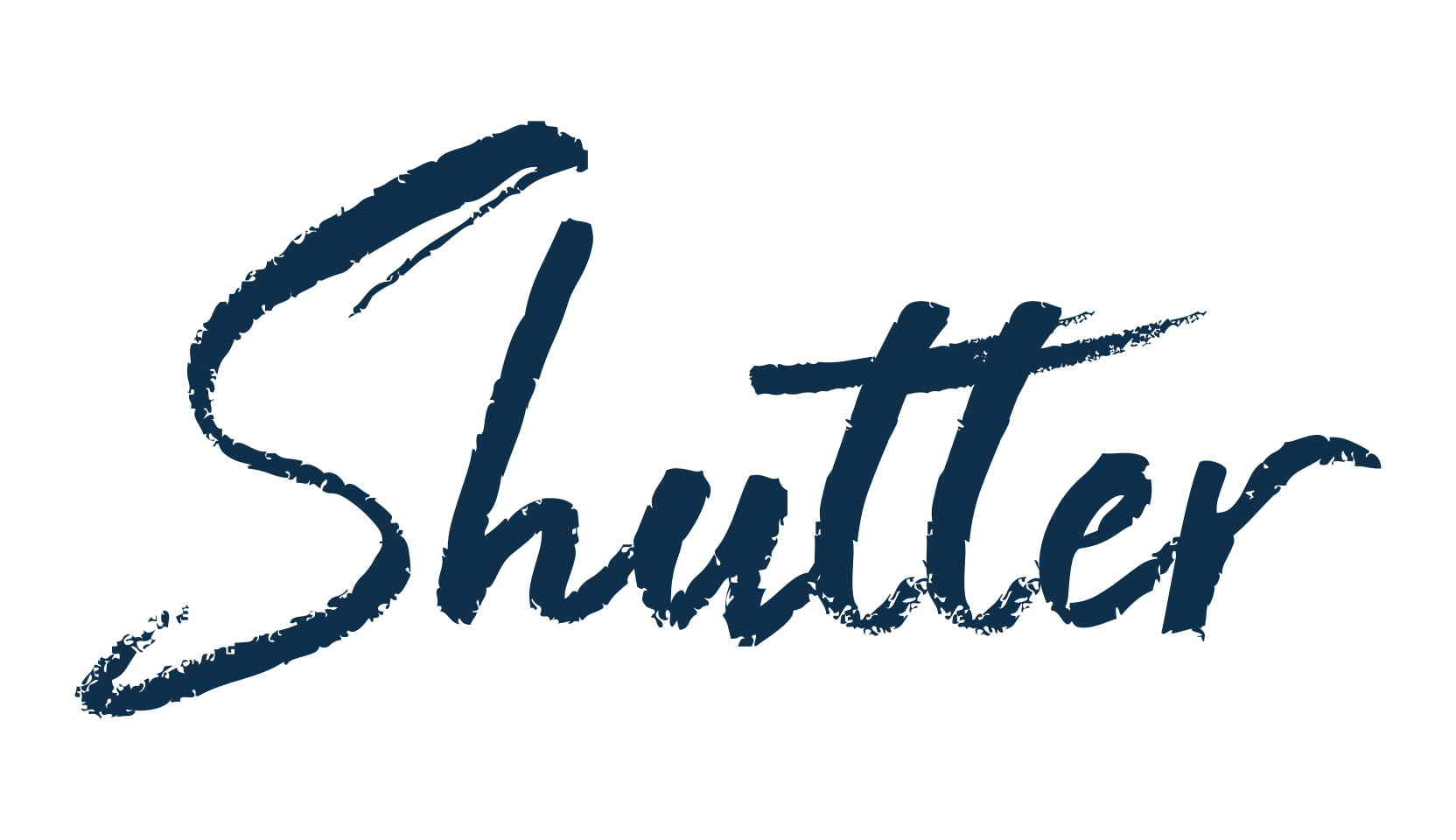 Shutter (shutter), brush font preview
