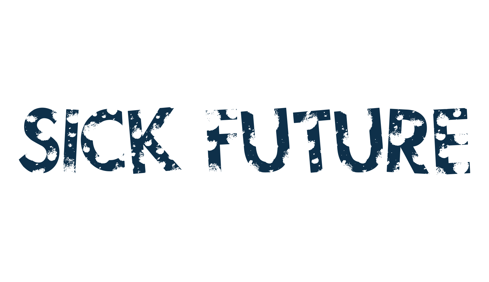Sick Future, destroy font preview
