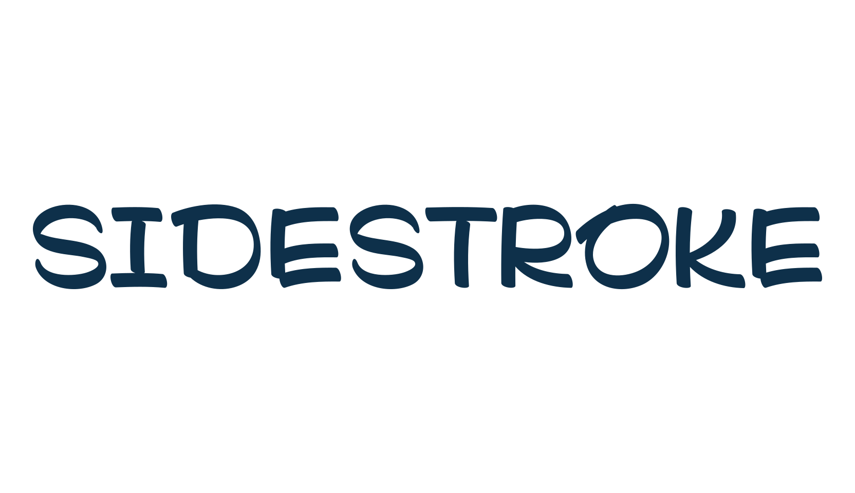 Sidestroke, brush font preview