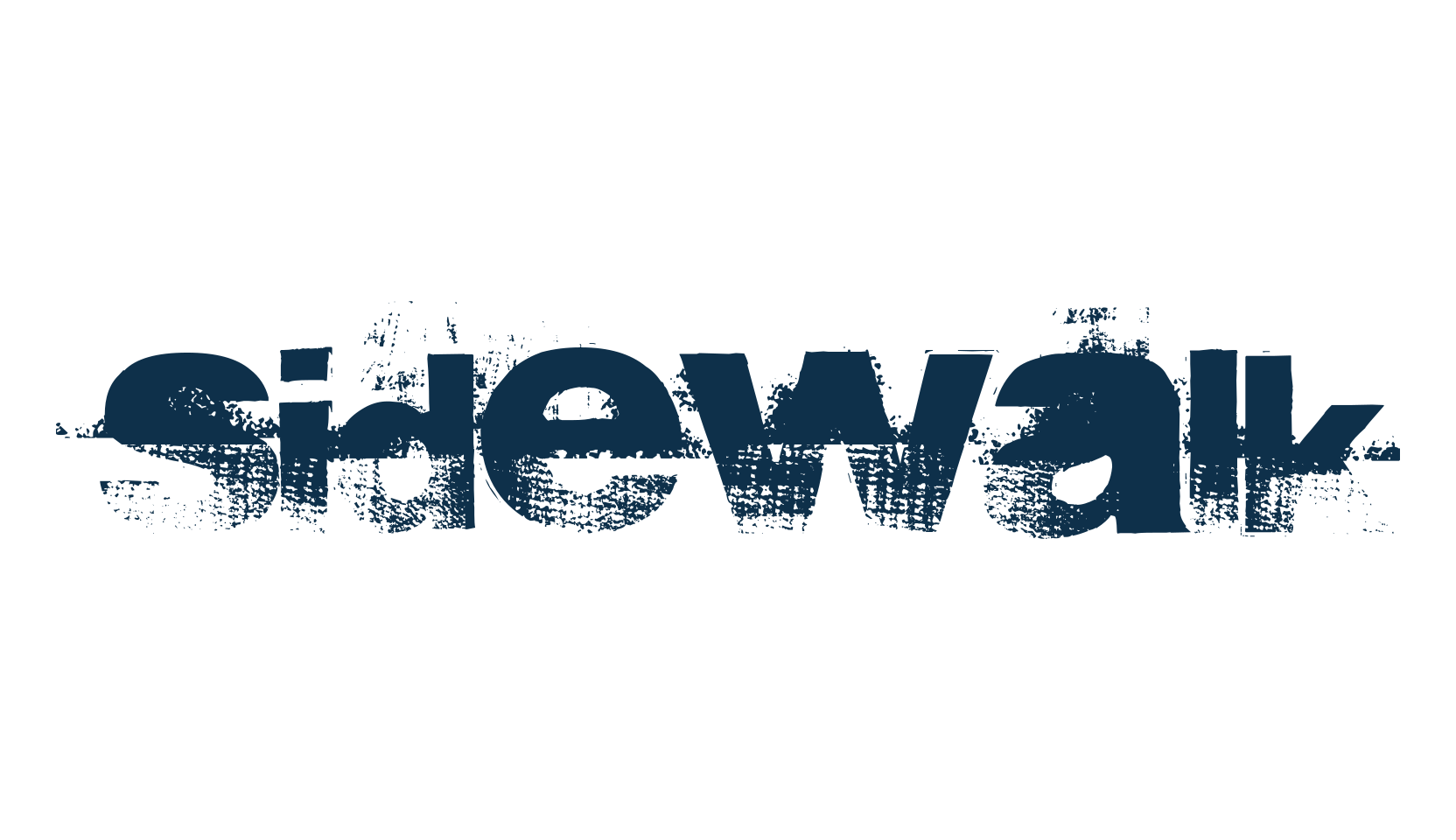 Sidewalk, fancy destroy decorative font preview