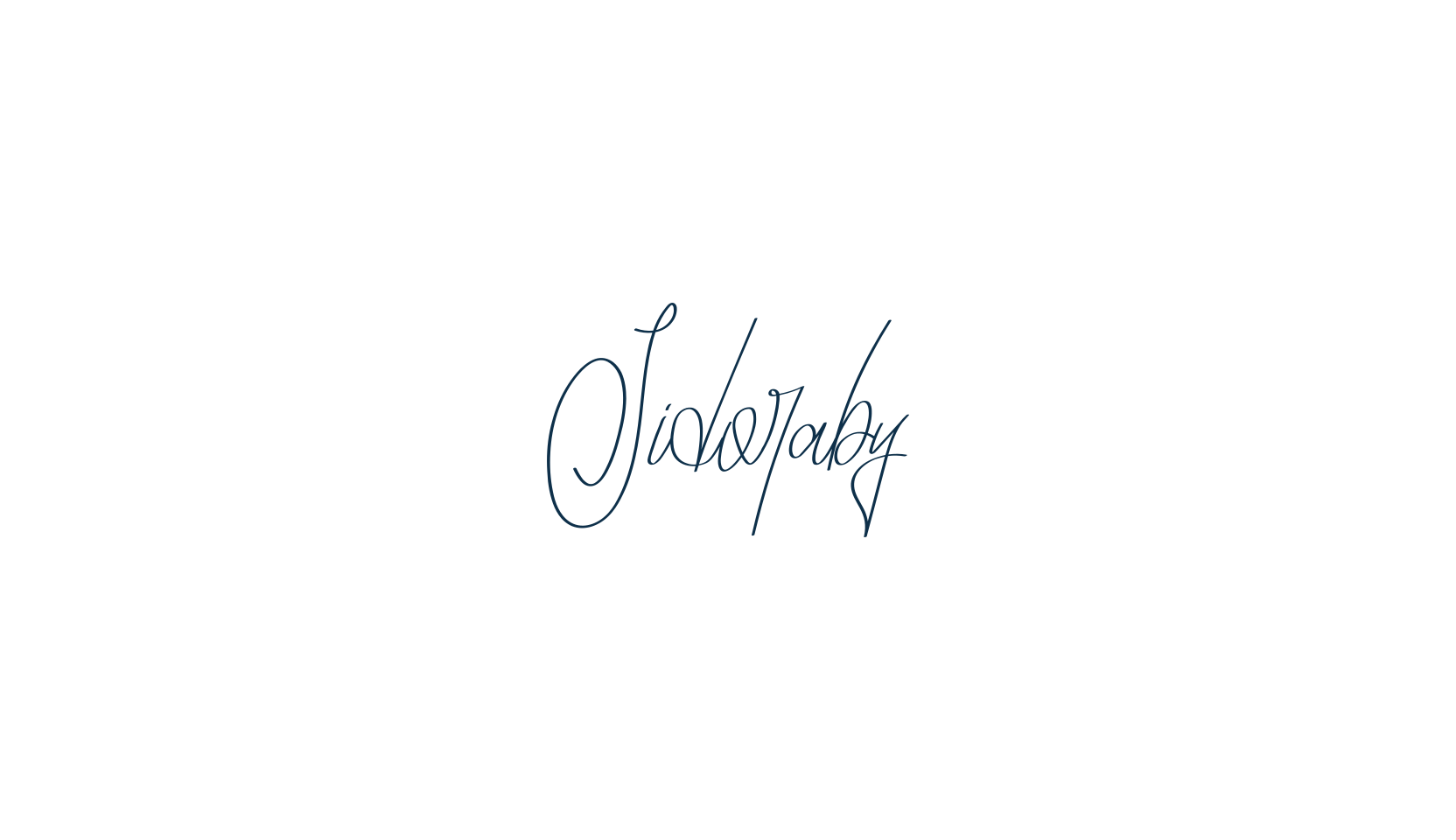 Sidoraby, script handwritten fancy decorative calligraphy font preview