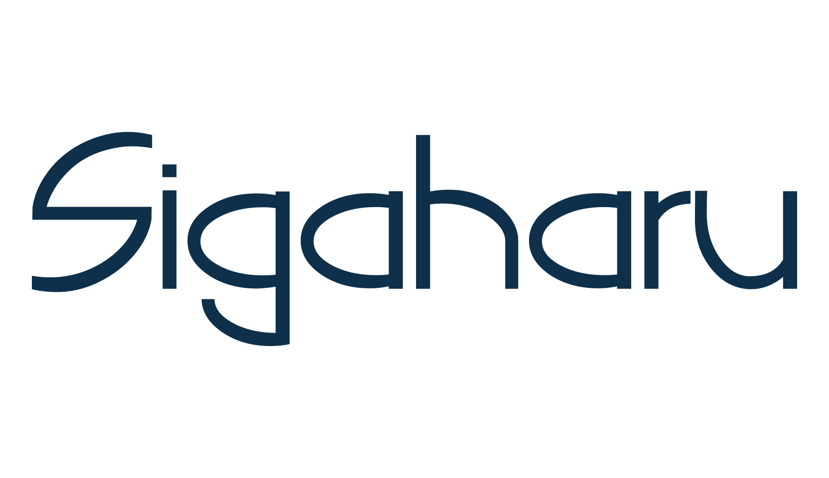 Sigaharu, fancy various decorative font preview