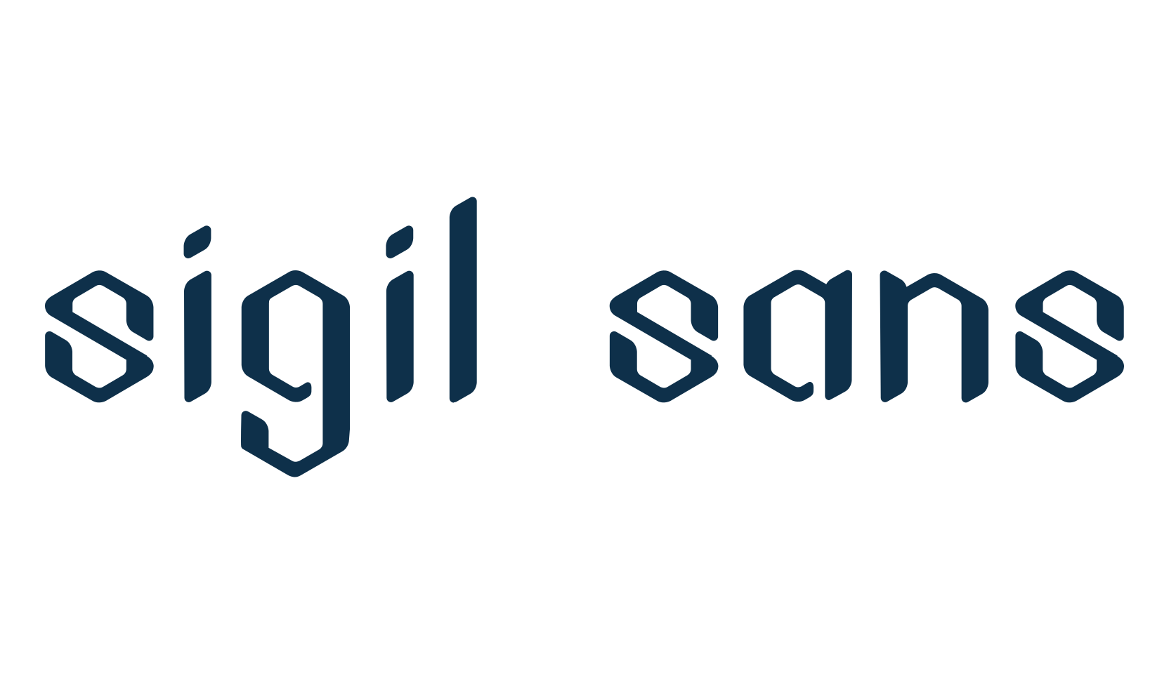 Sigil Sans, fancy various decorative font preview