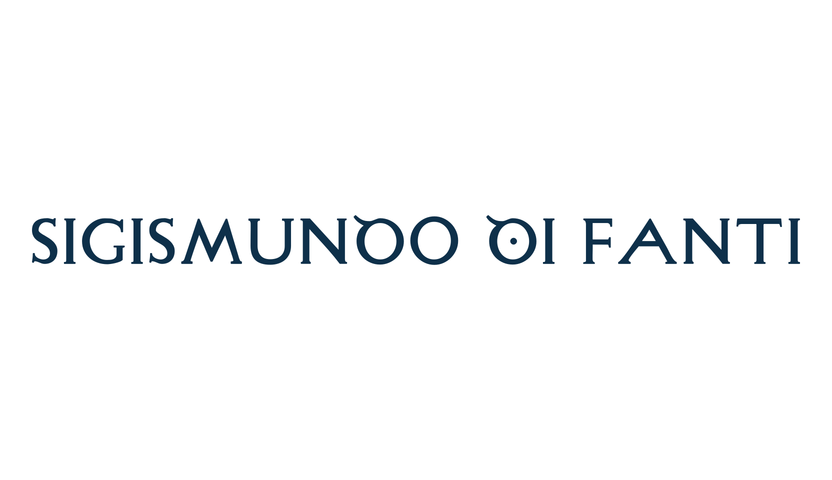Sigismundo Di Fanti, fancy various decorative font preview