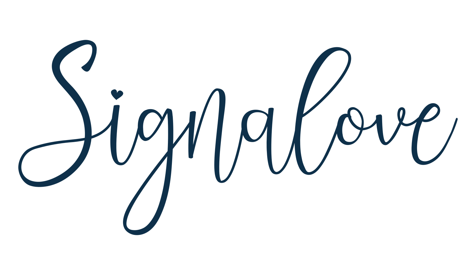 Signalove, script calligraphy fancy decorative font preview