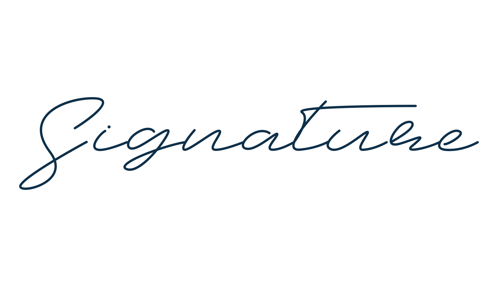 Signature (signature-12), handwriting font preview