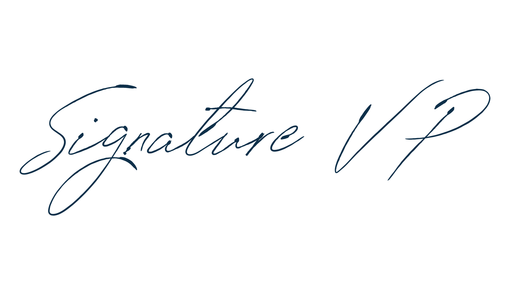 Signature VP, script handwritten fancy decorative calligraphy font preview