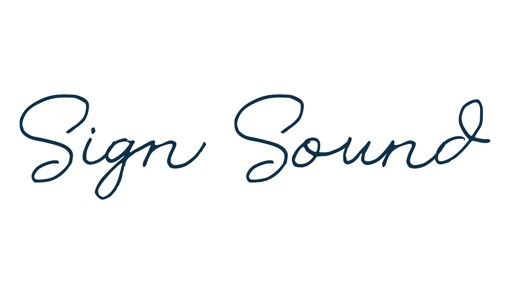 Sign Sound, script handwritten fancy decorative calligraphy font preview