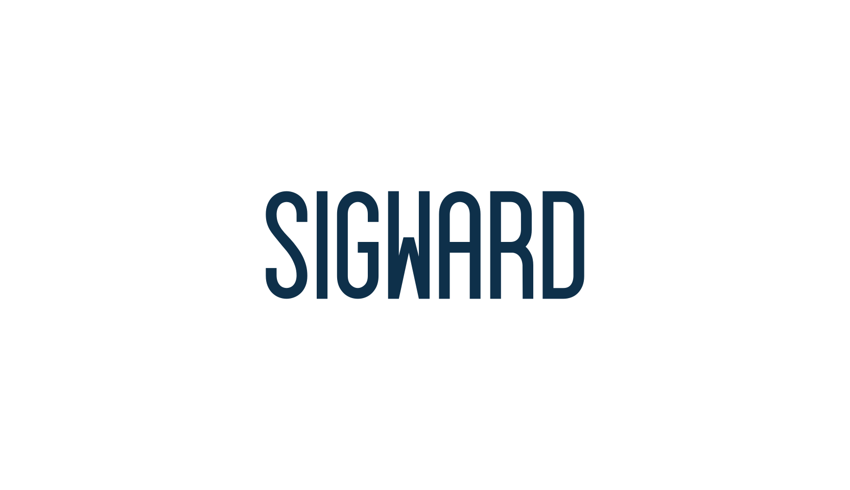 Sigward, basic sans serif font preview