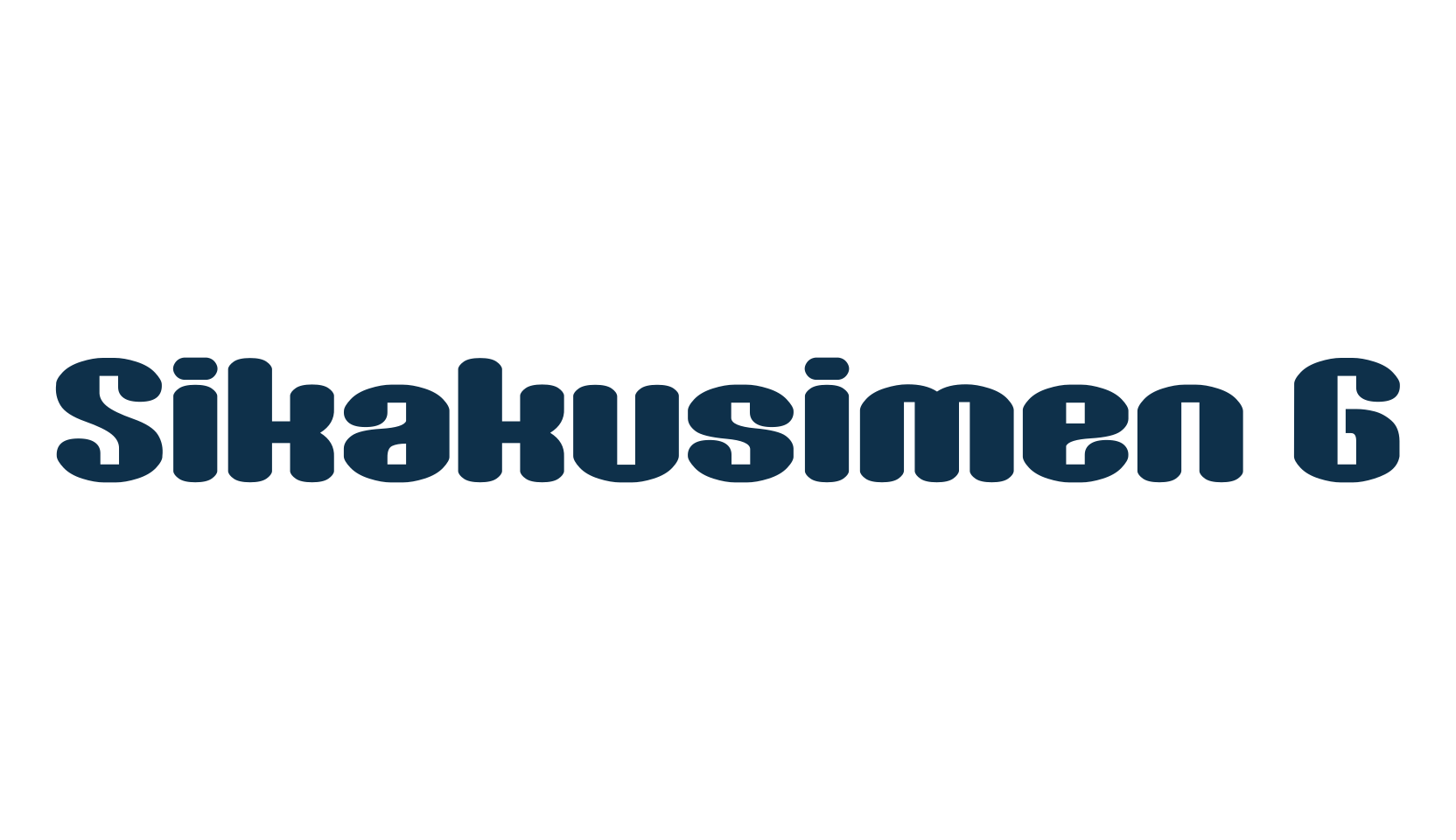 Sikakusimen G, fancy groovy decorative font preview