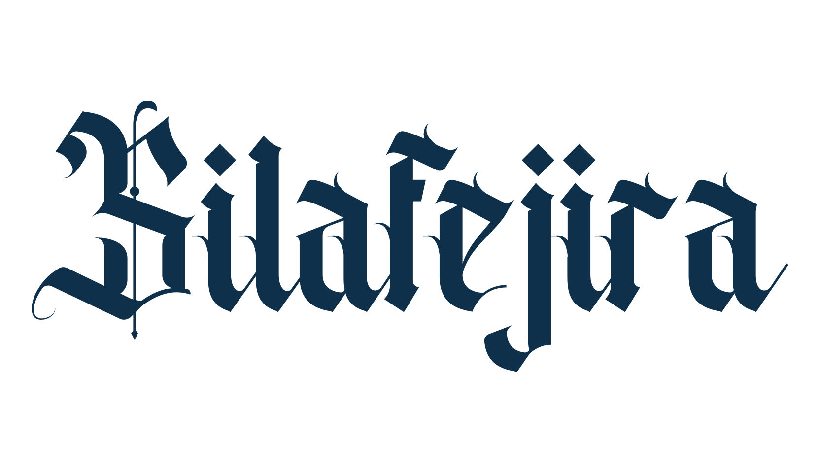 Silafejira, medieval font preview