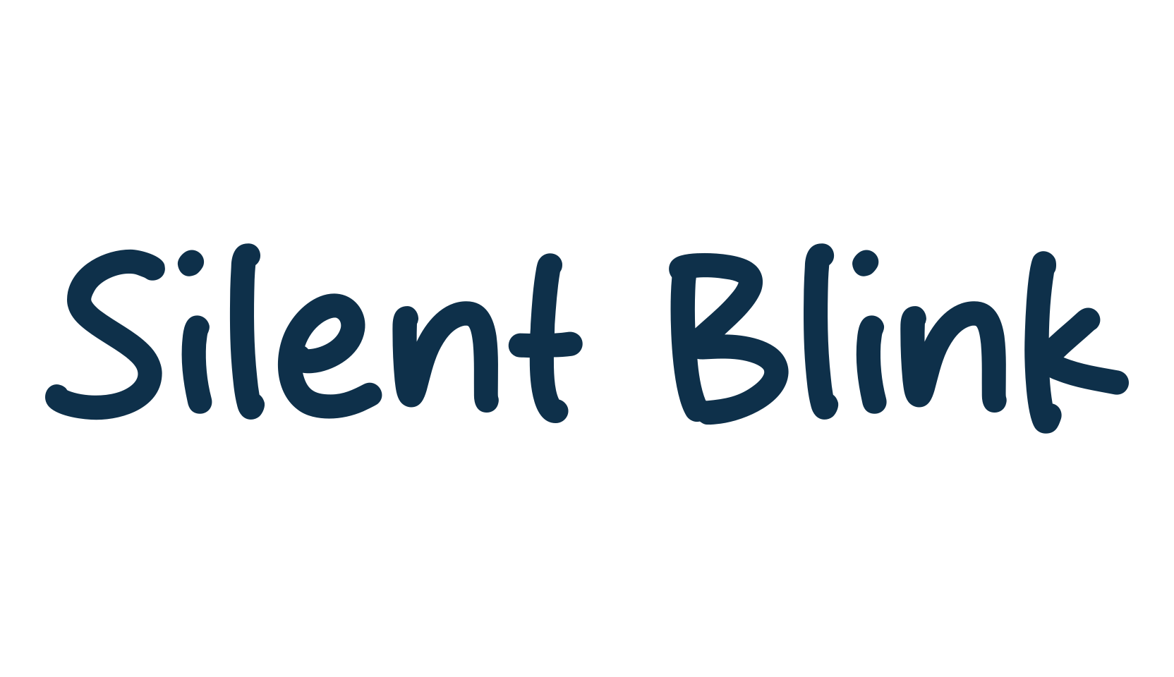 Silent Blink, script handwritten fancy decorative calligraphy font preview