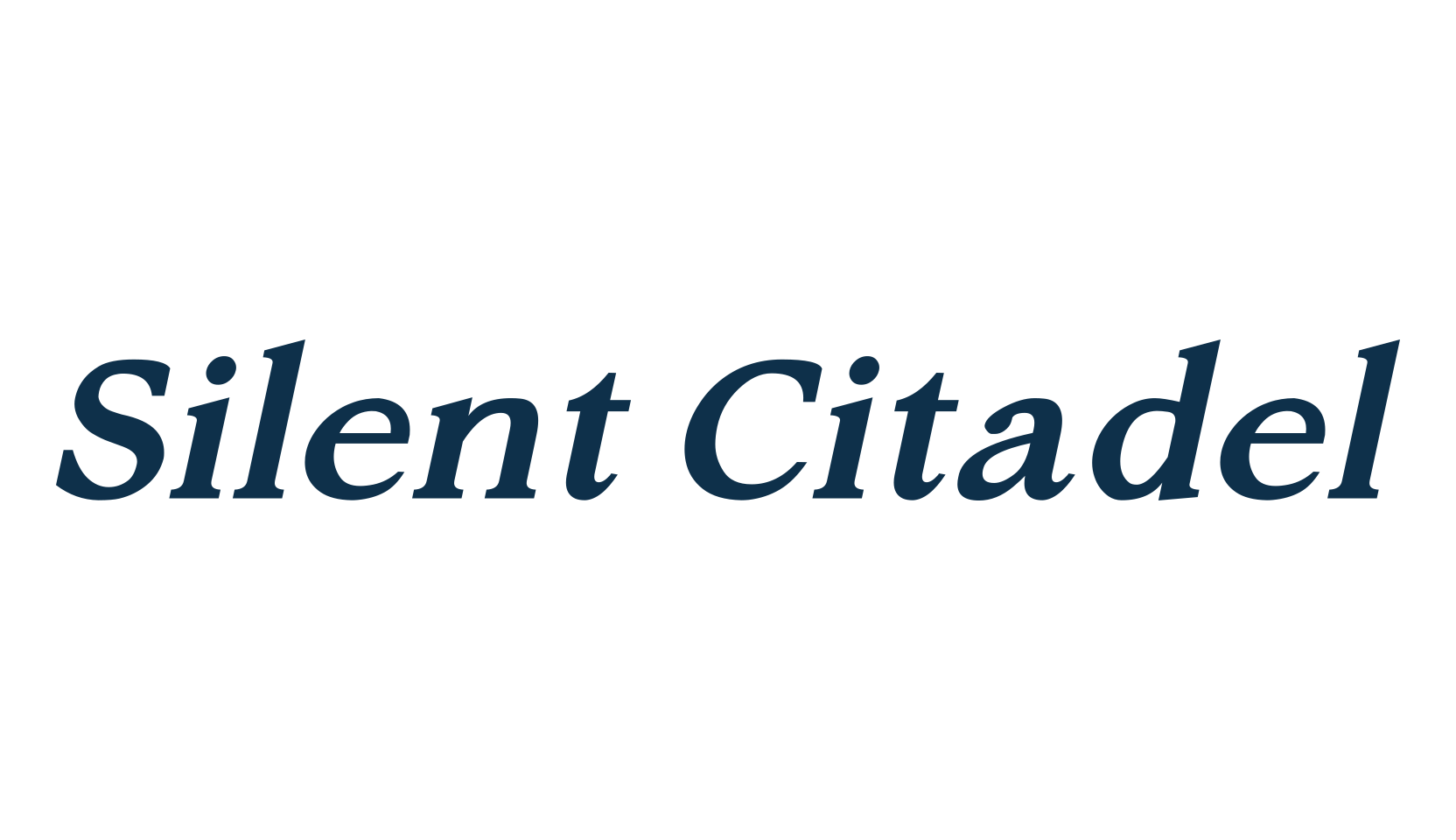 Silent Citadel, basic serif font preview