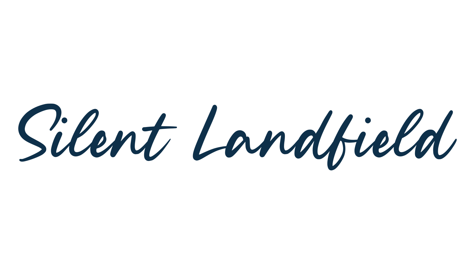 Silent Landfield, script handwritten fancy decorative calligraphy font preview