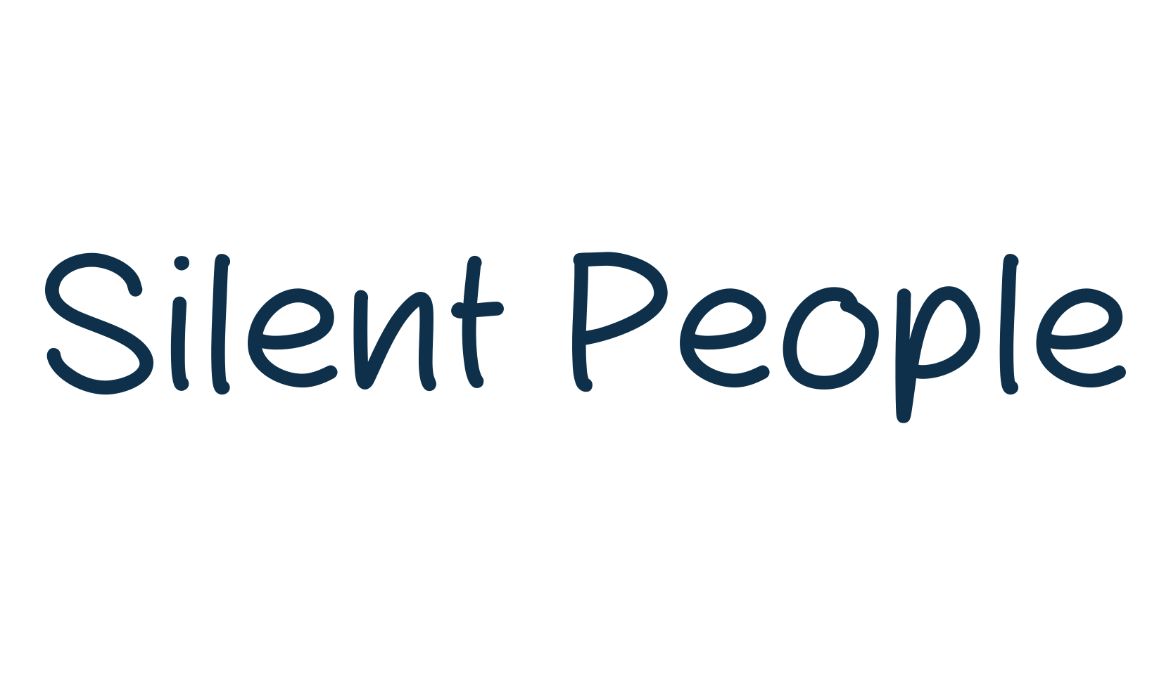 Silent People, script handwritten fancy decorative calligraphy font preview