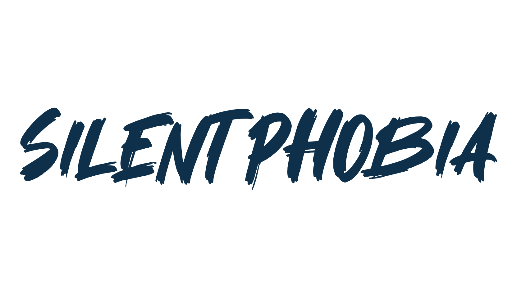 Silent Phobia, halloween font preview