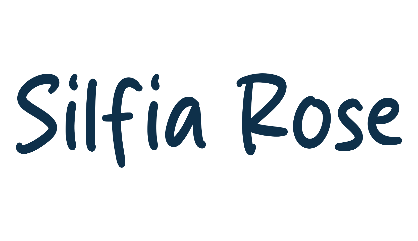 Silfia Rose, script handwritten fancy decorative calligraphy font preview