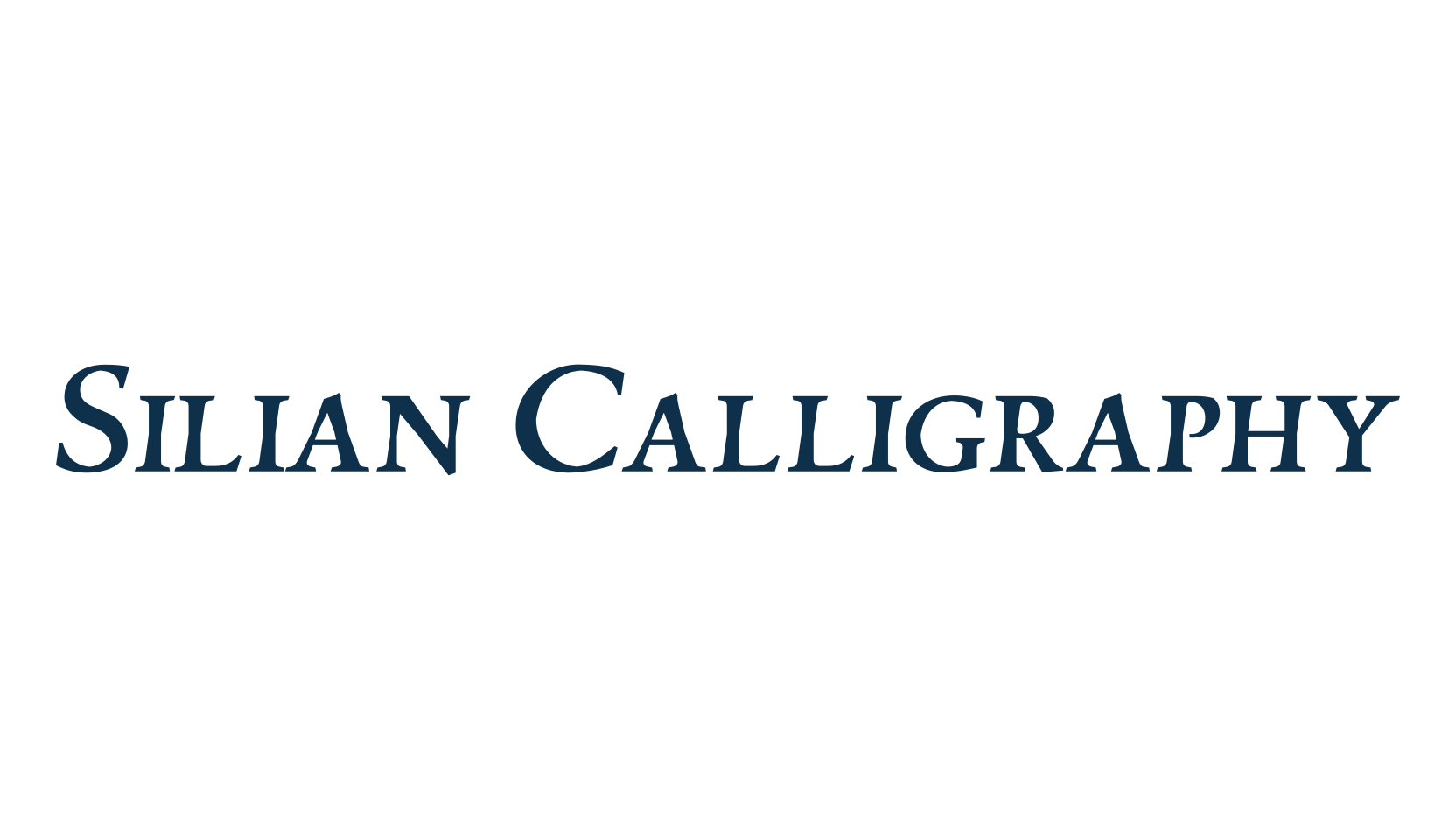 Silian Calligraphy, basic serif font preview