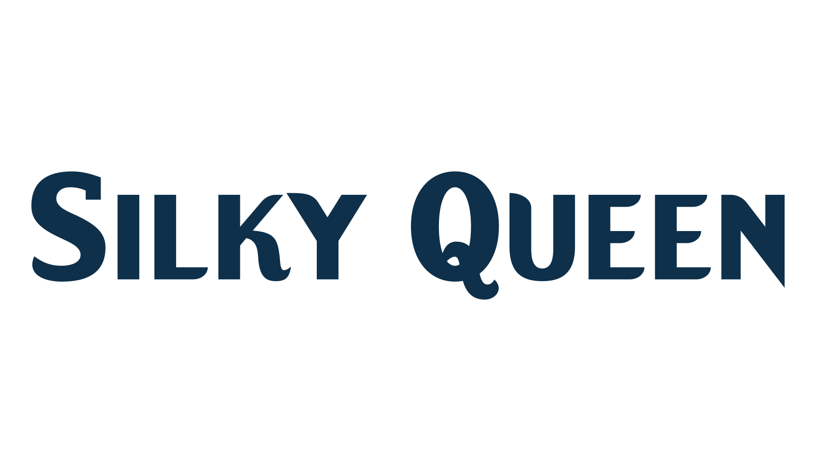 Silky Queen, basic sans serif font preview