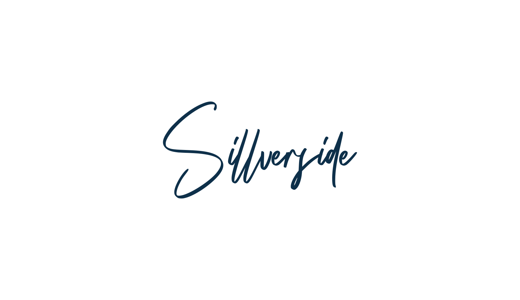 Sillverside, handwriting font preview