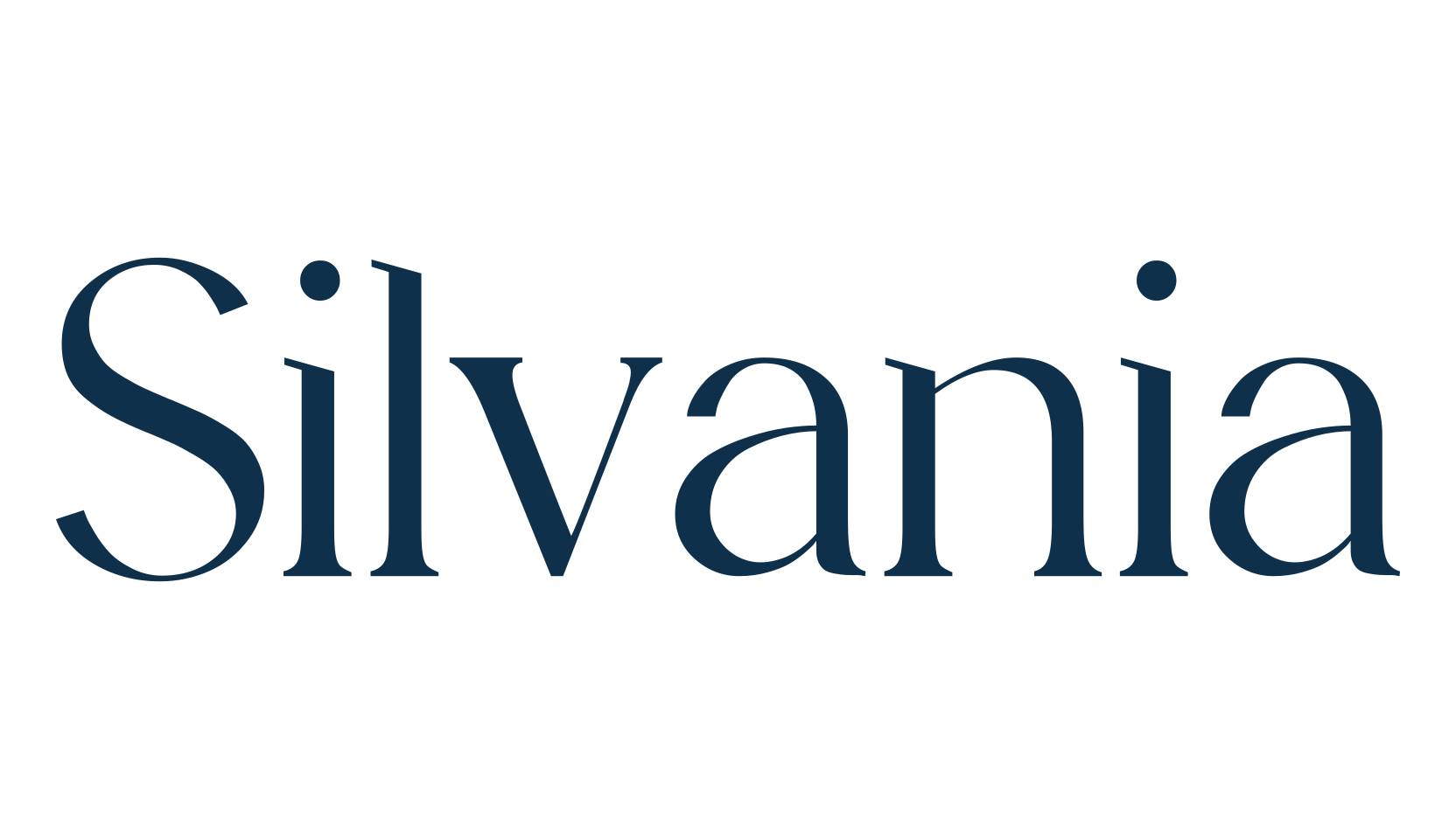 Silvania, basic serif font preview