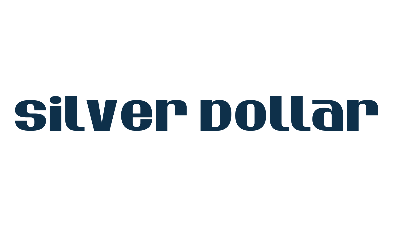 Silver Dollar, groovy font preview