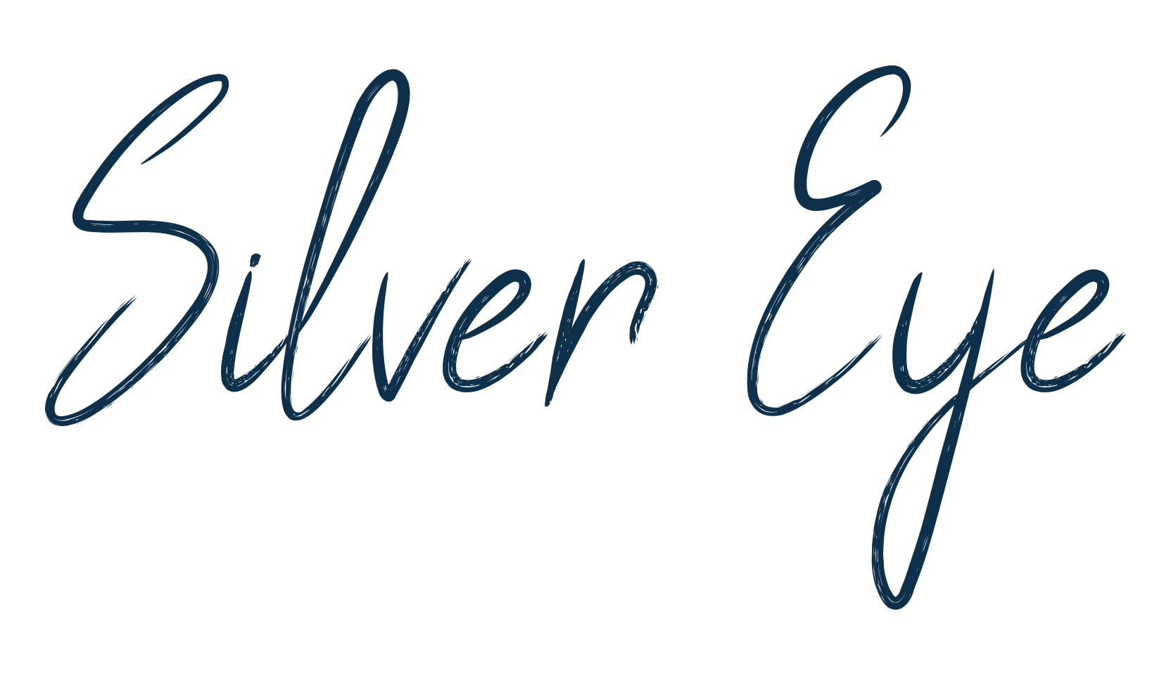 Silver Eye, handwriting font preview