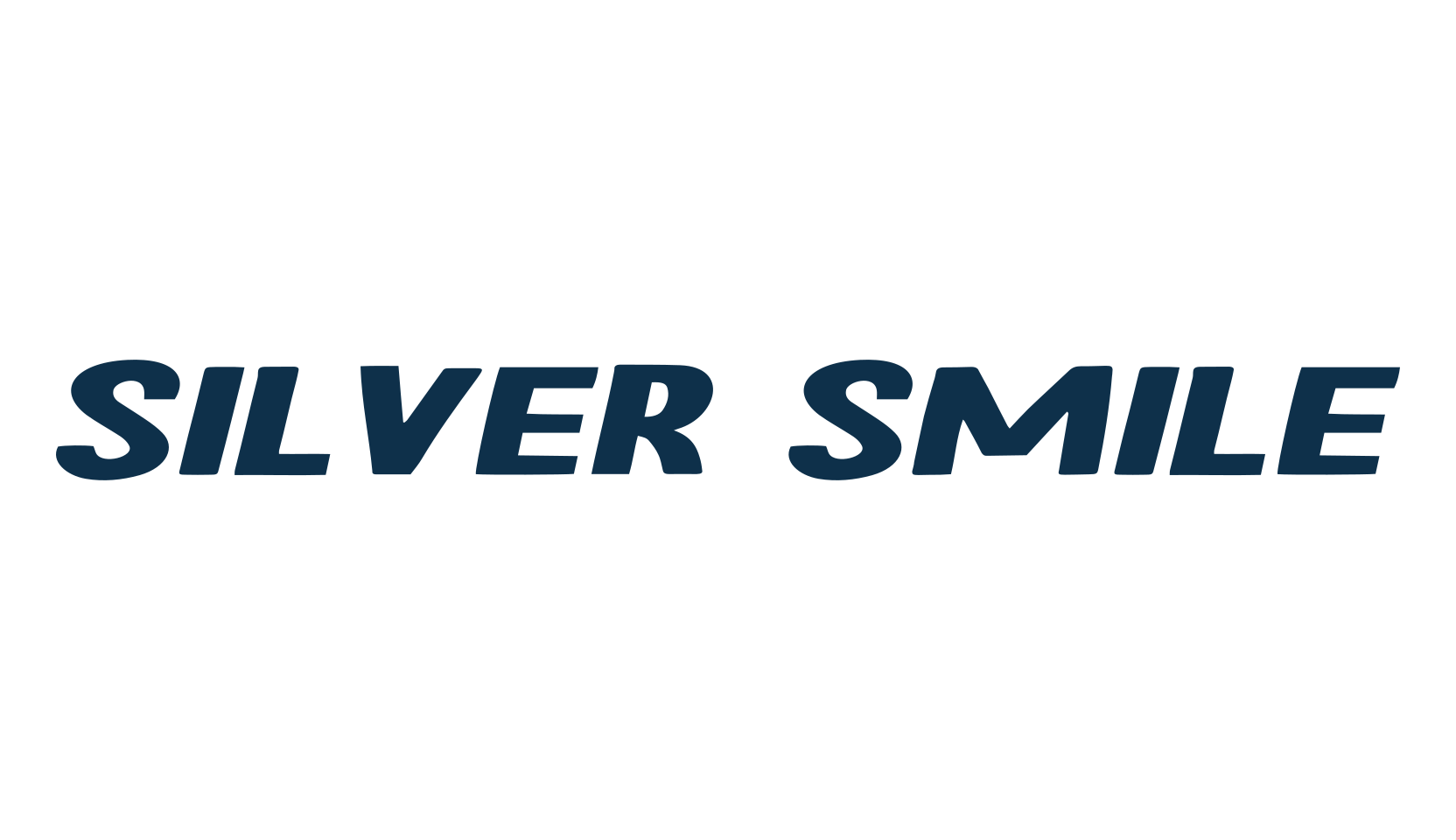 Silver Smile, cartoon font preview