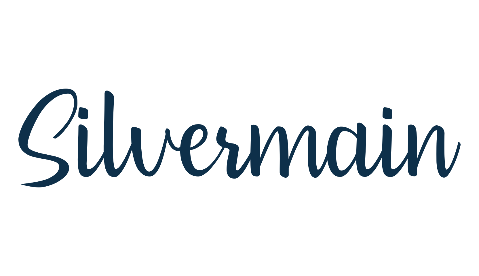 Silvermain, script calligraphy fancy decorative font preview