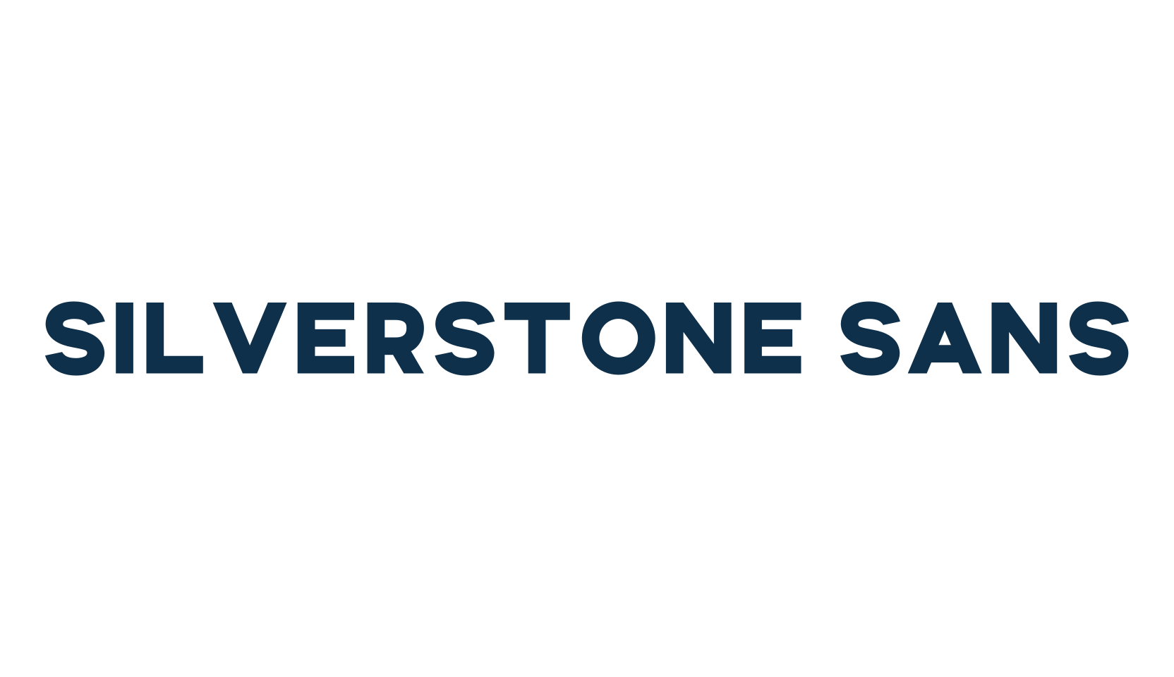 Silverstone Sans, sans serif font preview