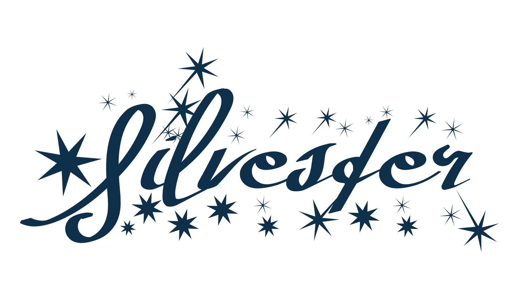 Silvester, fancy decorative font preview