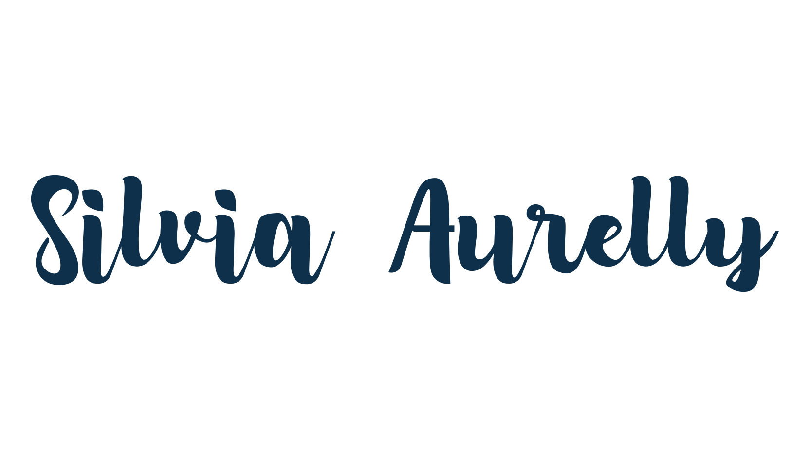 Silvia Aurelly, fancy decorative font preview