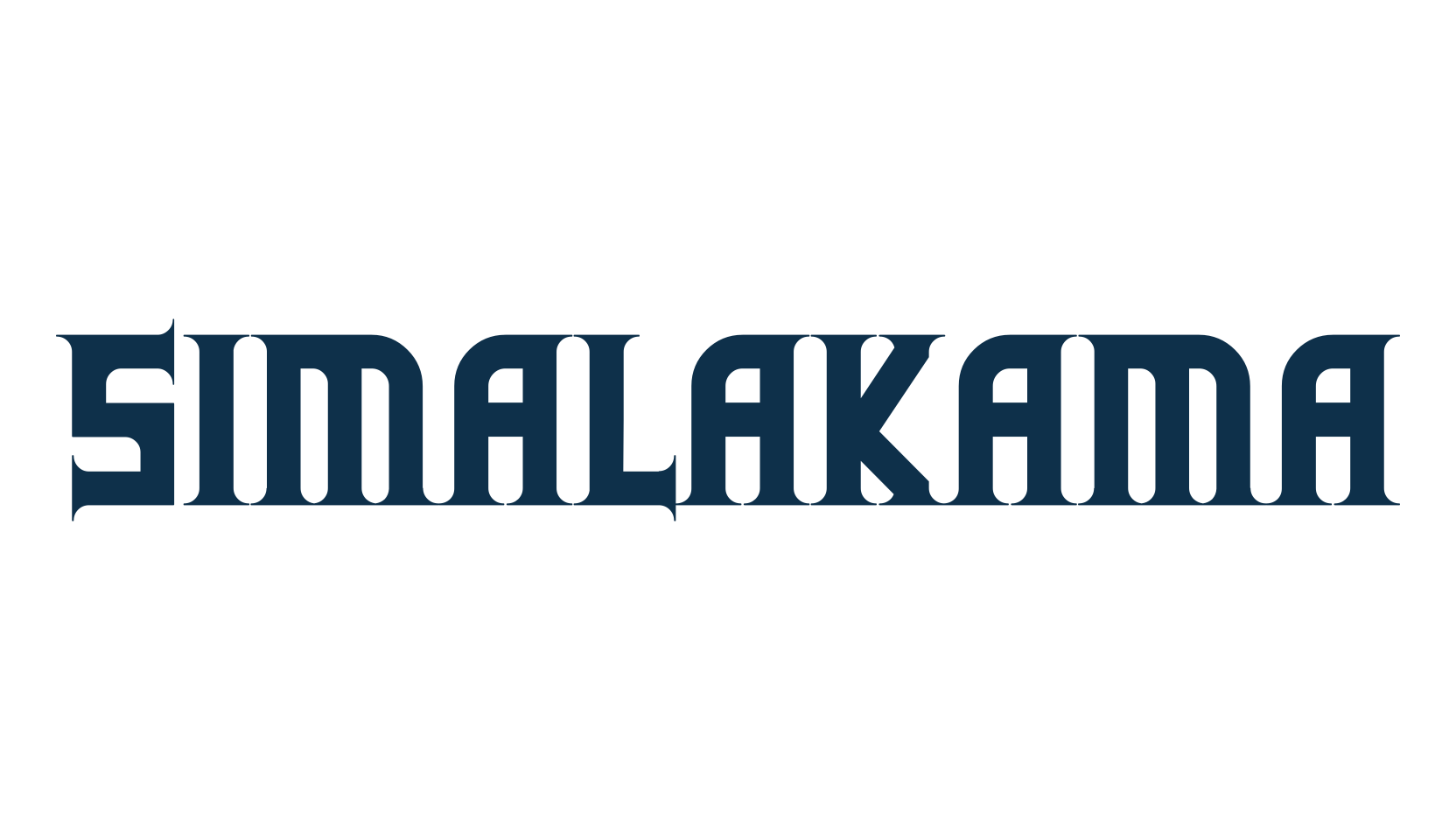 Simalakama, modern font preview