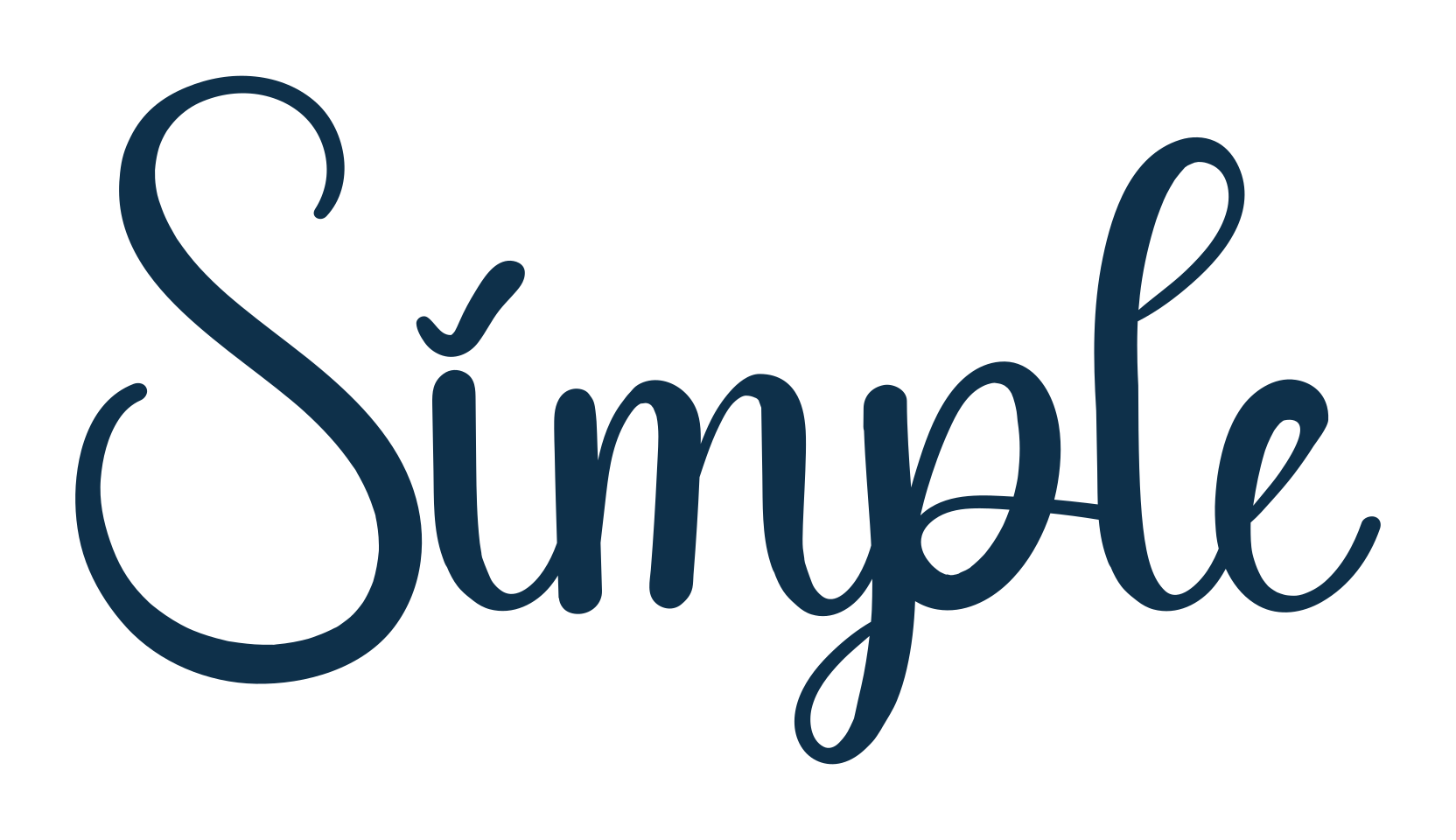 Simple, script handwritten fancy decorative calligraphy font preview