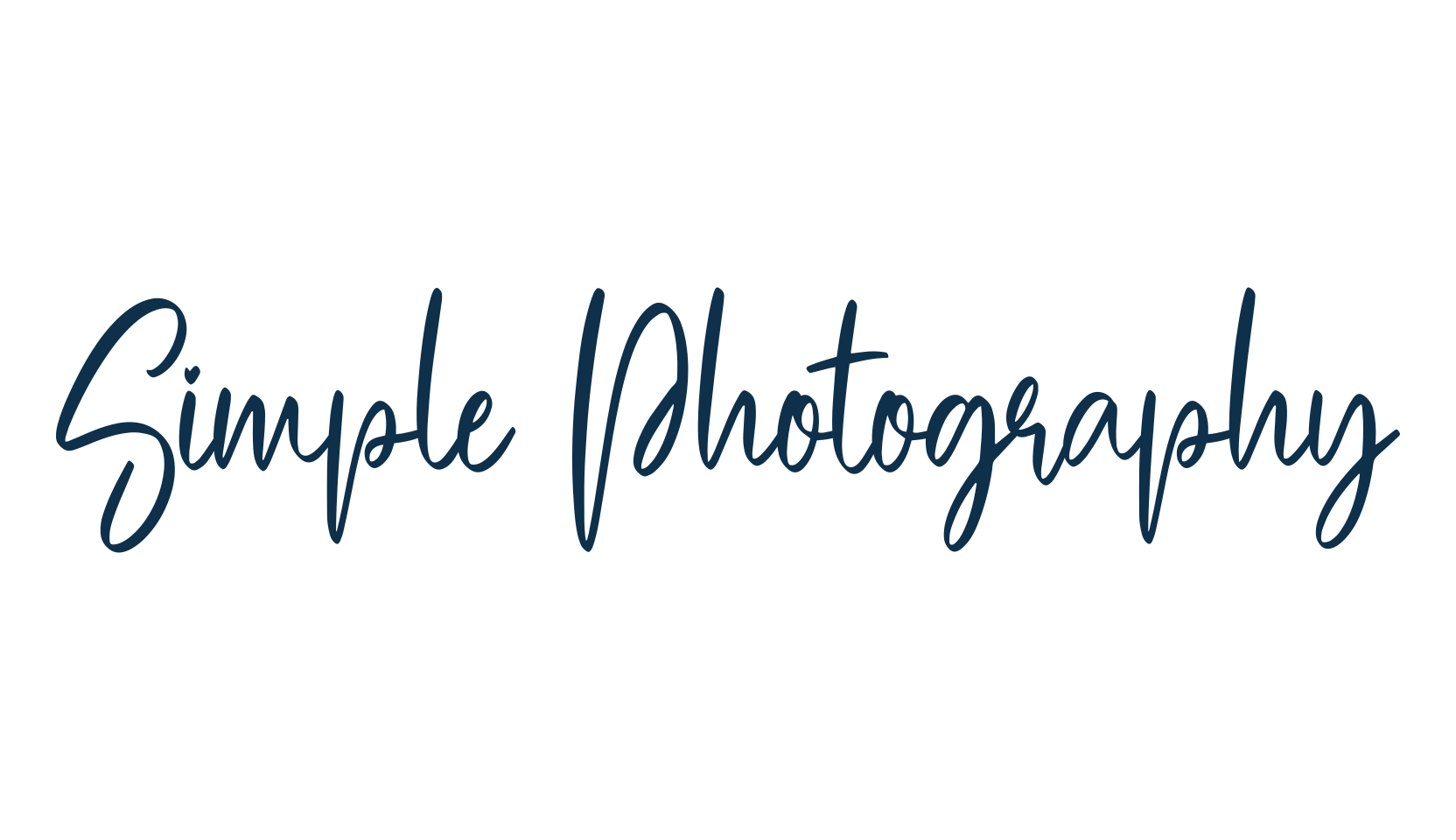 Simple Photography, script handwritten fancy decorative calligraphy font preview