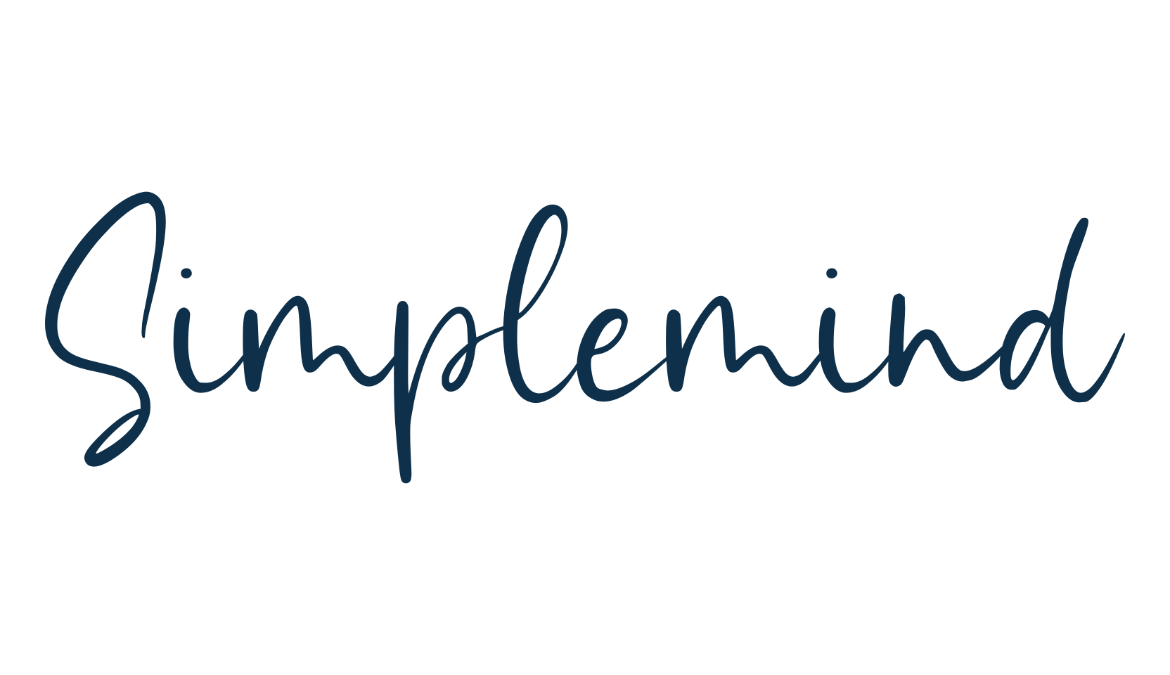 Simplemind, handwriting font preview
