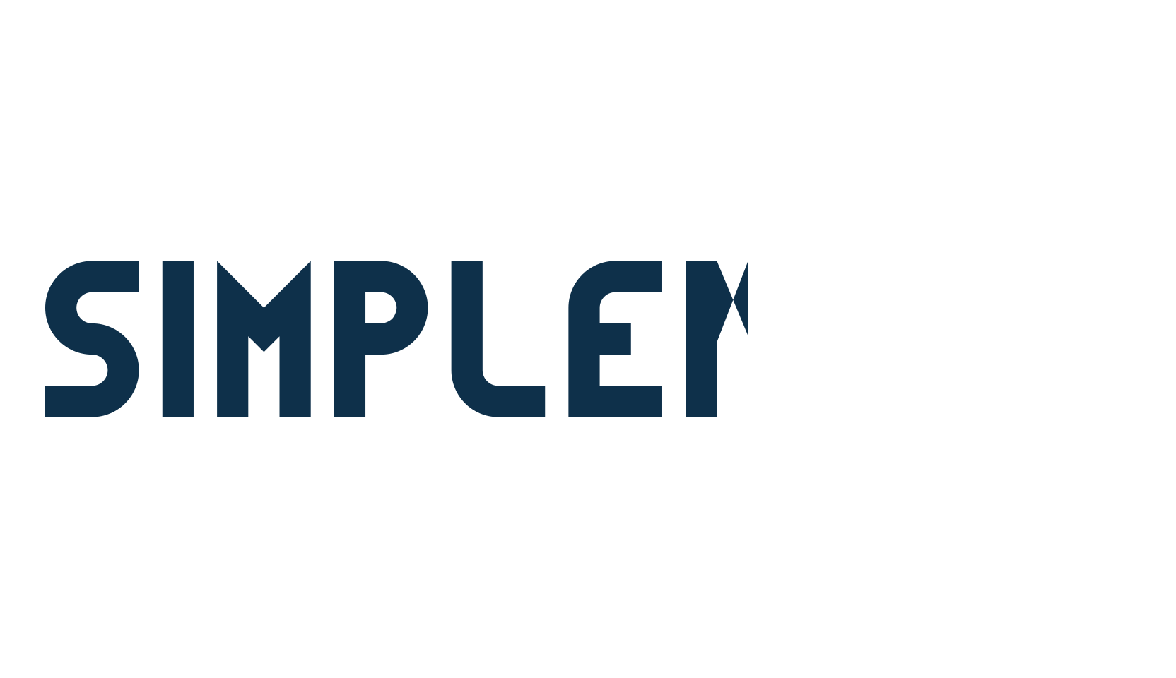 Simpleness, retro font preview