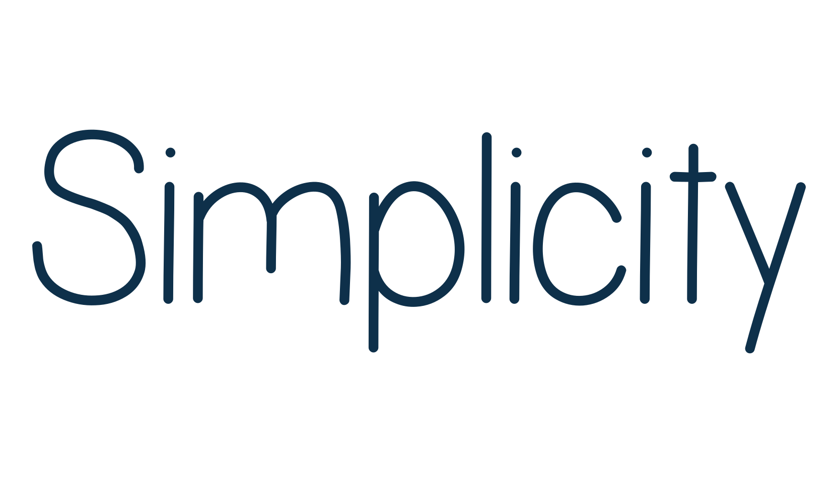 Simplicity (simplicity2), handwriting font preview