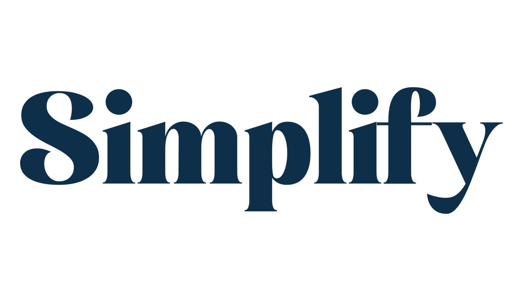 Simplify (simplify-2), serif font preview