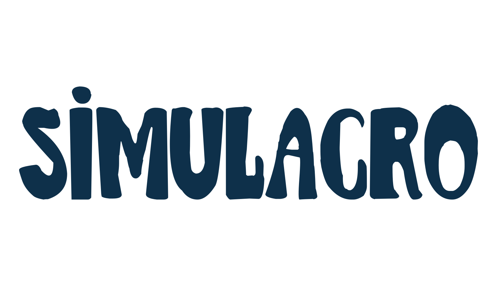 Simulacro, fancy various decorative font preview