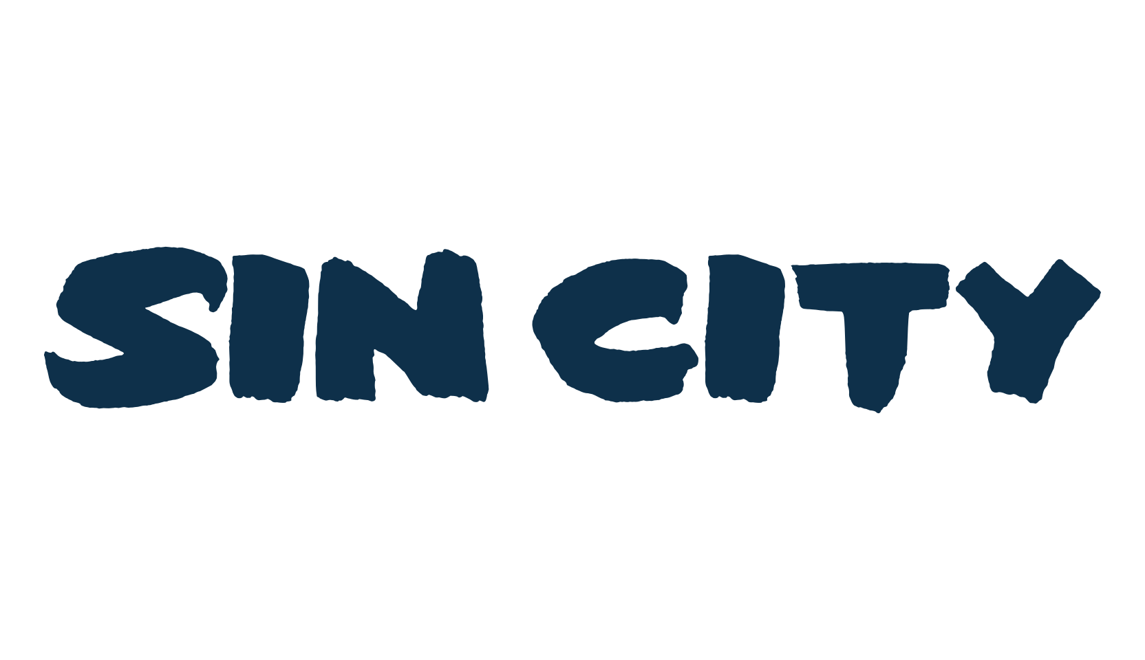 Sin City (sin-city), script brush fancy decorative calligraphy font preview