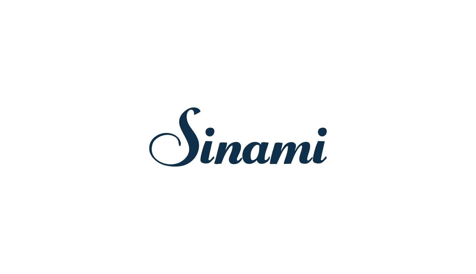 Sinami, script calligraphy fancy decorative font preview