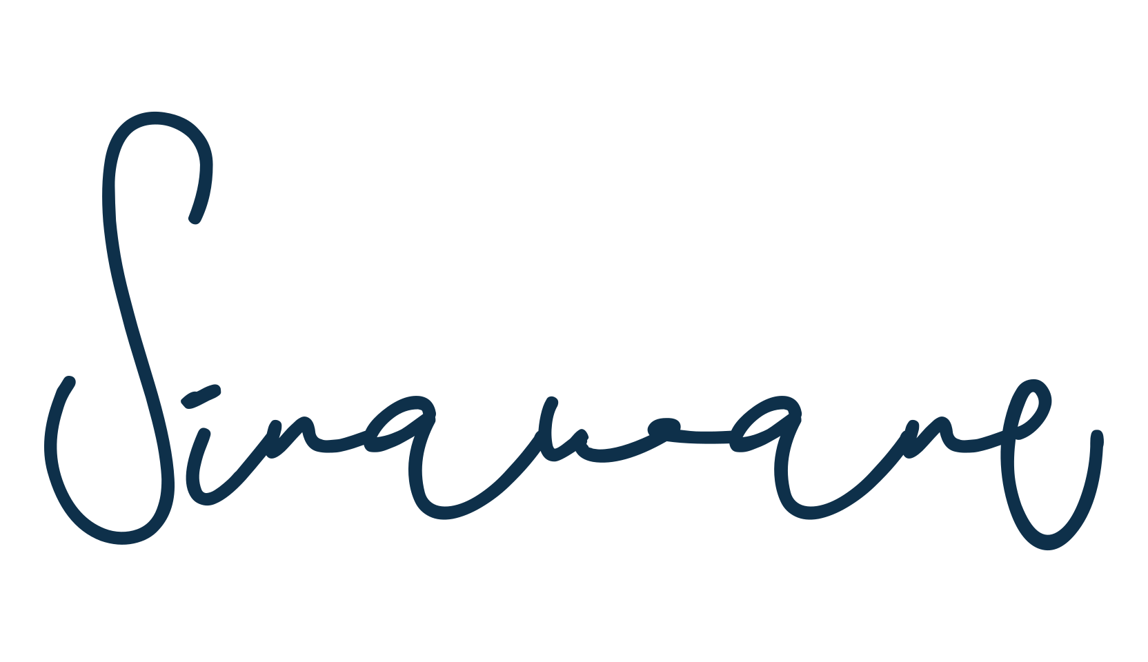 Sinawane, script handwritten fancy decorative calligraphy font preview
