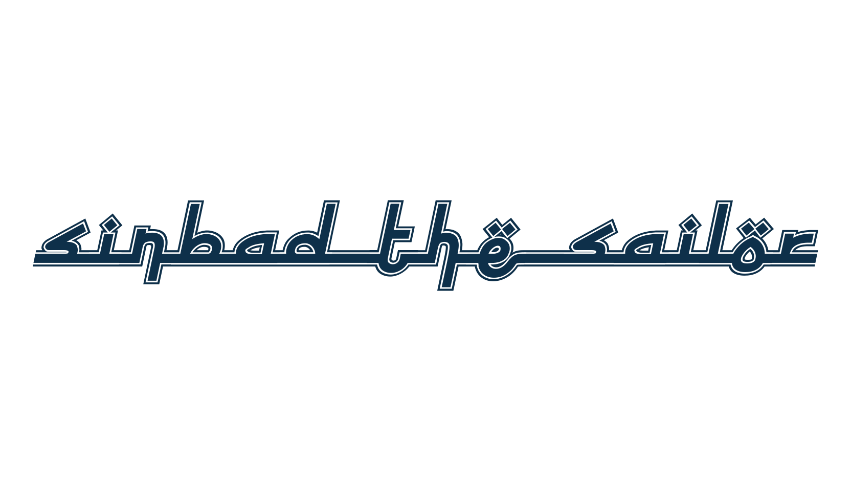 Sinbad the Sailor, arabic font preview